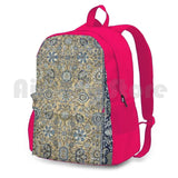 Persian Sultanabad Rug Print Backpack