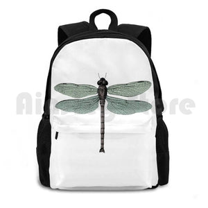 Antique Vintage Dragonfly Outdoor Hiking Backpack