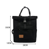 Canvas Backpack for Women Men Large Capacity Laptop Backpack