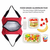 Insulated Canvas Lunch Bag for Men Women Kids