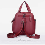 Vintage Small Backpack High Capacity Travel School Bag
