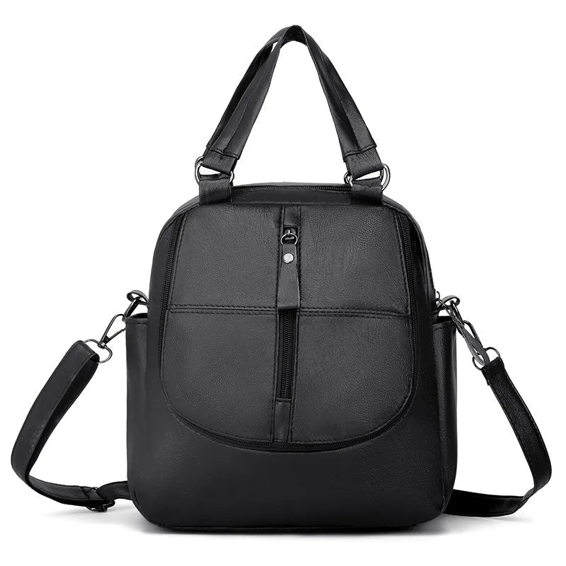 Vintage Small Backpack High Capacity Travel School Bag