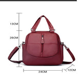 Vintage Small Backpack High Capacity Travel School Bag