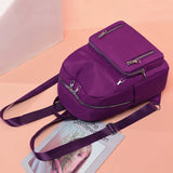 Vintager Women Soft Casual Backpack Shoulder Bag Large Capacity School