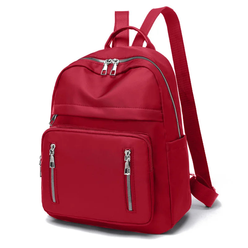 Vintager Women Soft Casual Backpack Shoulder Bag Large Capacity School