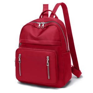 Vintager Women Soft Casual Backpack Shoulder Bag Large Capacity School