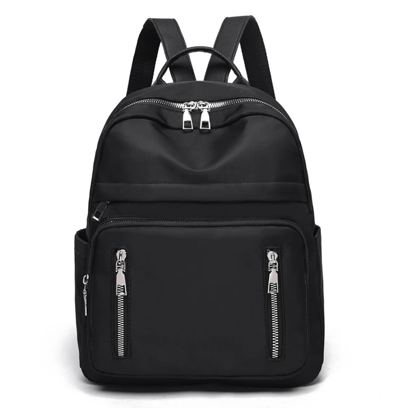 Vintager Women Soft Casual Backpack Shoulder Bag Large Capacity School