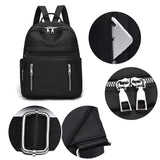 Vintager Women Soft Casual Backpack Shoulder Bag Large Capacity School