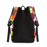 Colorful Print School Bag Female Backpack Large Capacity