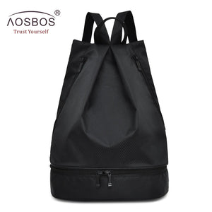 Waterproof Oxford Women Backpack Nylon Travel Backpack Solid School Bag