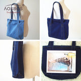 Women Denim Shoulder Bags Tote High Capacity Handbag