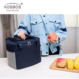 Large Capacity Insulated Lunch Bag Thermal Tote Cooler Picnic Box