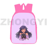 Aphmau 3D Anime School Backpack Pink Cat Travel Bag