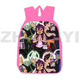 Aphmau 3D Anime School Backpack Pink Cat Travel Bag