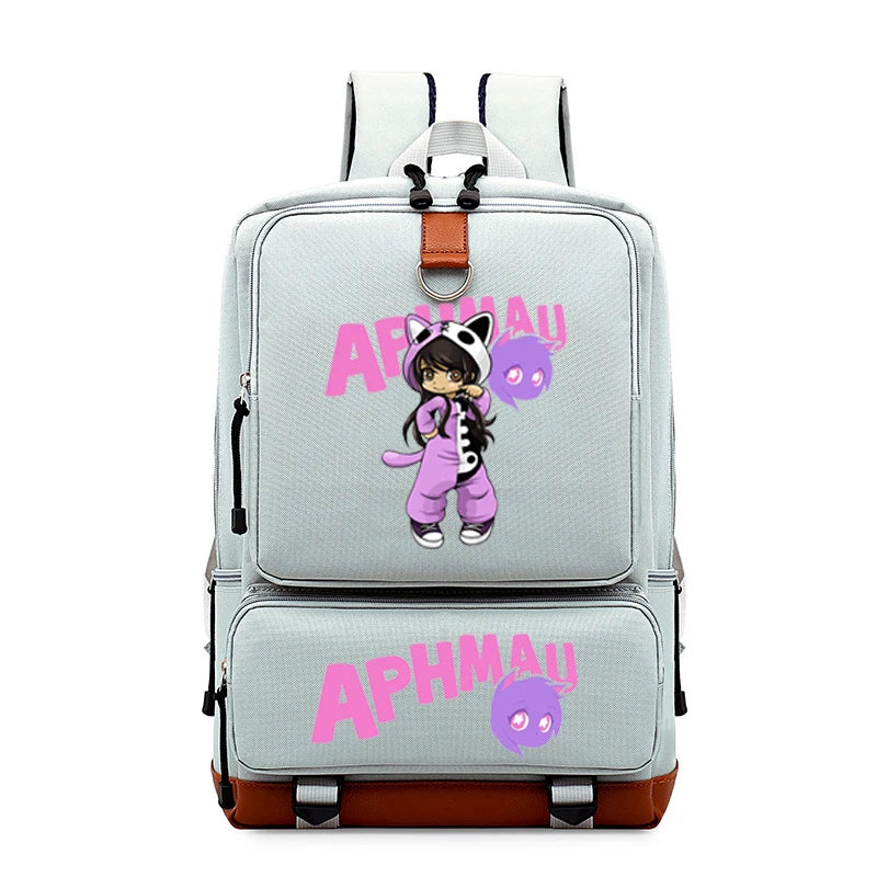 Aphmau Men's Backpack School Travel Computer Bag