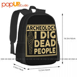 Archeology Digging Backpack Large Capacity Softback