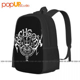 Archgoat Luciferian March Backpack Large Capacity Vintage School Sport Bag