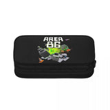 Anime Zipper Pen Box Student School Stationery Bag