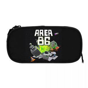 Anime Zipper Pen Box Student School Stationery Bag