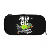 Anime Zipper Pen Box Student School Stationery Bag