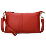 Arliwwi Genuine Leather Clutches Candy Bags Women's Crossbody Bags