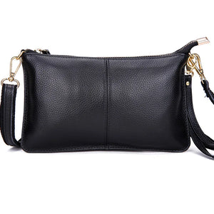 Arliwwi Genuine Leather Clutches Candy Bags Women's Crossbody Bags