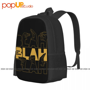Armin Van Buuren Blah Blah Blah Trance Music Backpack Large Capacity