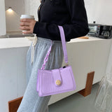 Small Square Bag French Shoulder Bag Net Red Ocean French Stick Bag