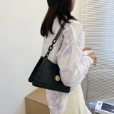 Small Square Bag French Shoulder Bag Net Red Ocean French Stick Bag