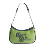 Retro PU Leather Heart Handle Shoulder Bag for Women