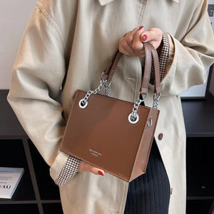 Armpit Small Square Bag Women's Bag Texture Chain Diagonal Handbag