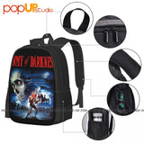 Army Of Darkness Evil Dead Backpack Large Capacity Print Shoe Bag