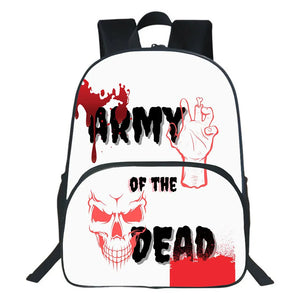 Army Of The Dead Backpack Casual Bag Student Everyday Backpack