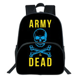 Army Of The Dead Backpack Casual Bag Student Everyday Backpack