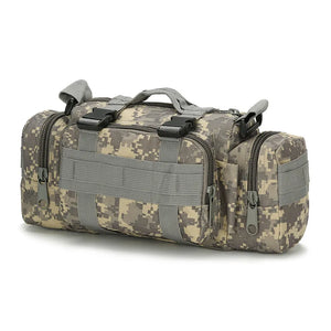 Waterproof Camo Waist Bag Outdoor Travel Hiking Camping 6L
