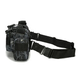 Waterproof Camo Waist Bag Outdoor Travel Hiking Camping 6L