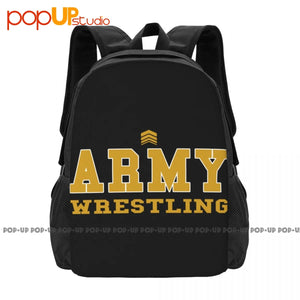 Army Wrestling Backpack Large Capacity Bookbag Softback Gymnast Bag