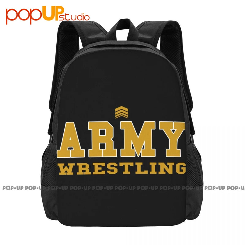 Army Wrestling Backpack Large Capacity Bookbag Softback Gymnast Bag