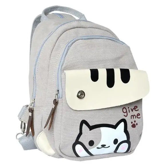 Backyard Cat Backpack Multi-Function Shoulder Bag