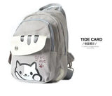Backyard Cat Backpack Multi-Function Shoulder Bag