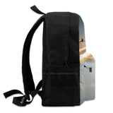 Arrows In Flight Teen College Student Backpack Laptop Travel Bags Red