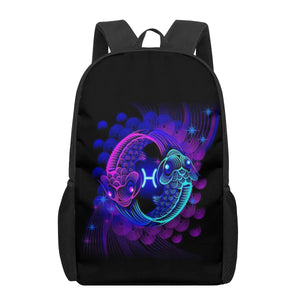 12 Constellations 3D Print School Backpack for Boys Girls Teenager Kids Book Bag