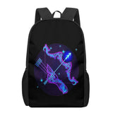 12 Constellations 3D Print School Backpack for Boys Girls Teenager Kids Book Bag