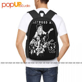 Stevie Nicks Backpack Pop Music Writer Charming Pattern Bookbag Shopping Bag
