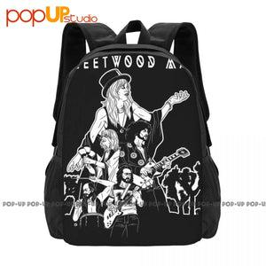 Stevie Nicks Backpack Pop Music Writer Charming Pattern Bookbag Shopping Bag