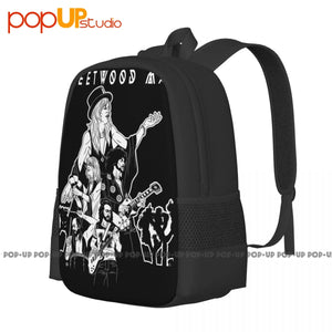 Stevie Nicks Backpack Pop Music Writer Charming Pattern Bookbag Shopping Bag