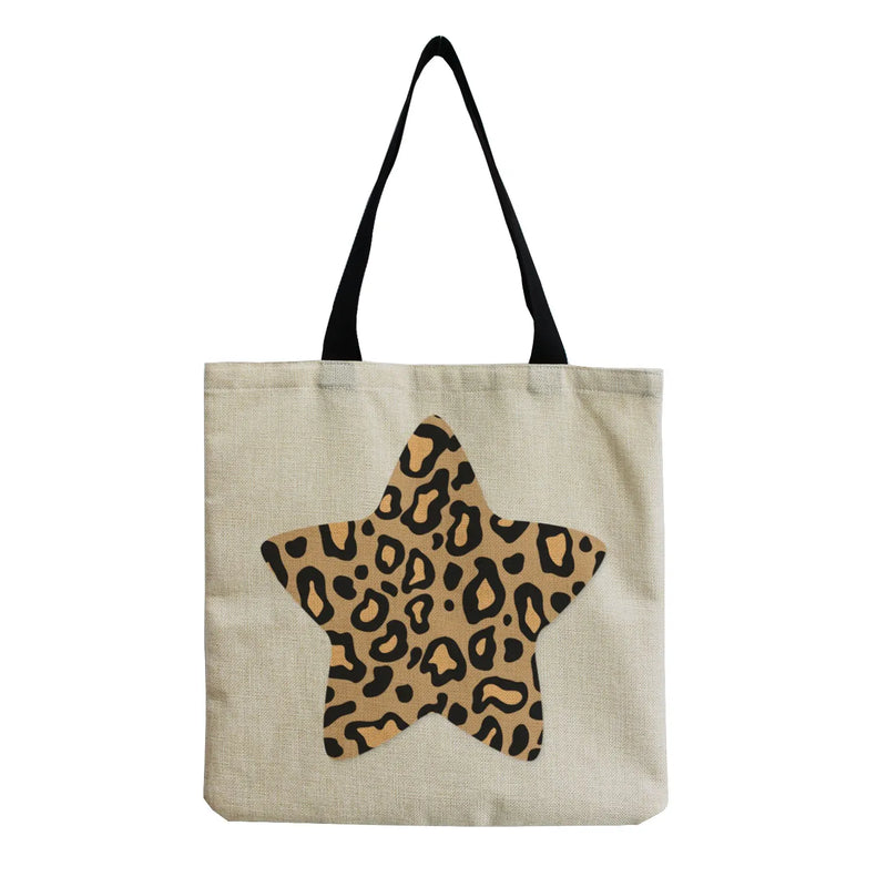 Art Eye Printed Tote Bag Eco Friendly High Capacity Shopping Bag