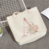 Minimalist Eco Reusable Shopping Bag Girl School Tote Bags Women
