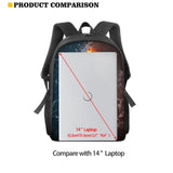 Violin Pattern School Bag for Girls Music Note Elementary School Backpack