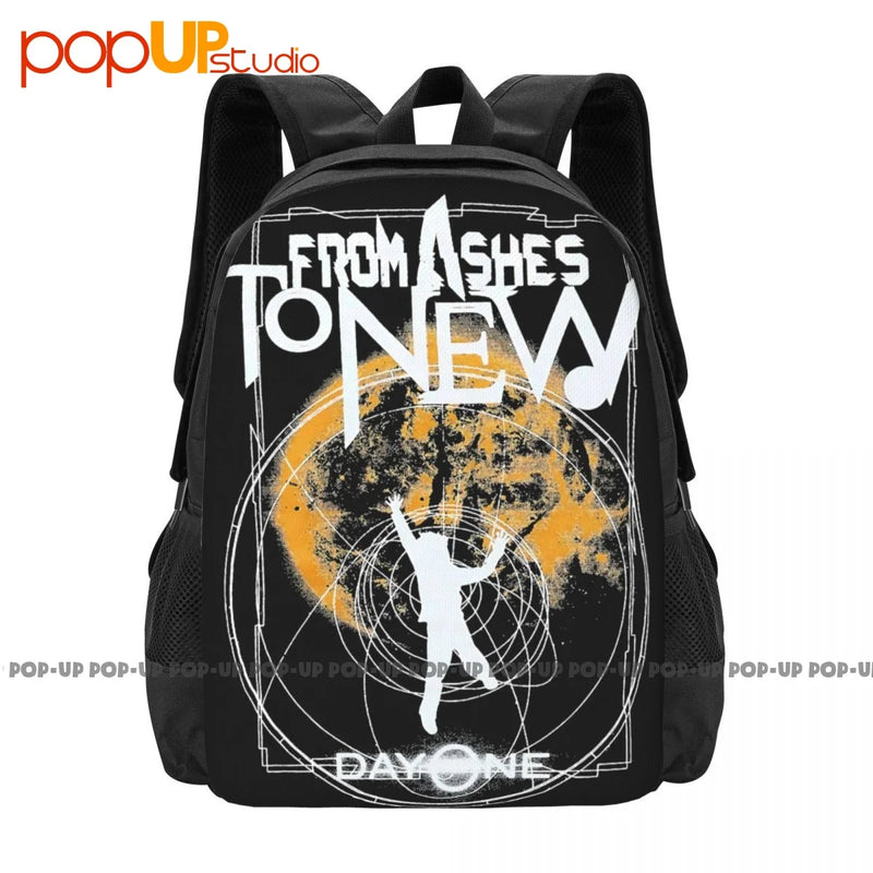 Ashes To Fatn Kid In Space Backpack Large Capacity Softback Bag